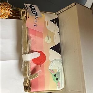 DAni Star Wars Clutch - Pink, Cream, Green